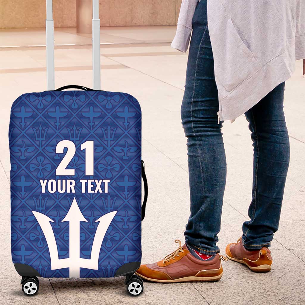 Caribbean Cricket Barbados Custom Luggage Cover Strike of the Tridents LT9