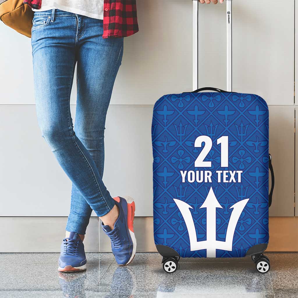 Caribbean Cricket Barbados Custom Luggage Cover Strike of the Tridents LT9