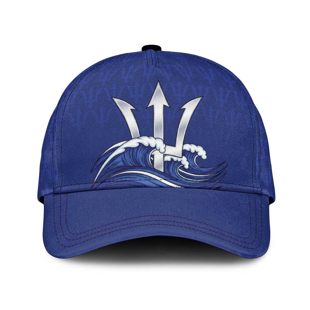 Caribbean Cricket Barbados Custom Classic Cap Trident Champions Wave LT9