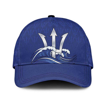 Caribbean Cricket Barbados Custom Classic Cap Trident Champions Wave LT9