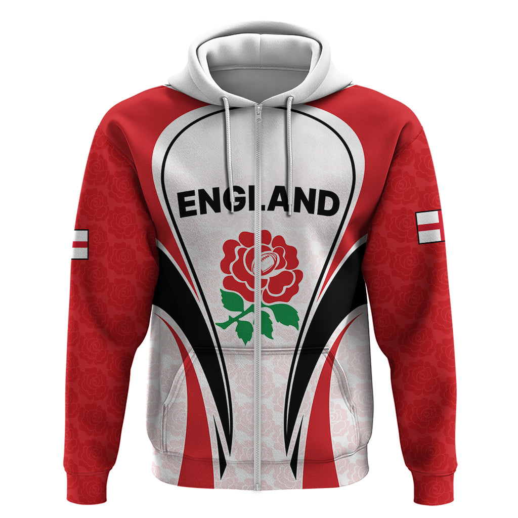 Custom England Rugby Hoodie Come On Red Rose Word Cup 2023 LT9