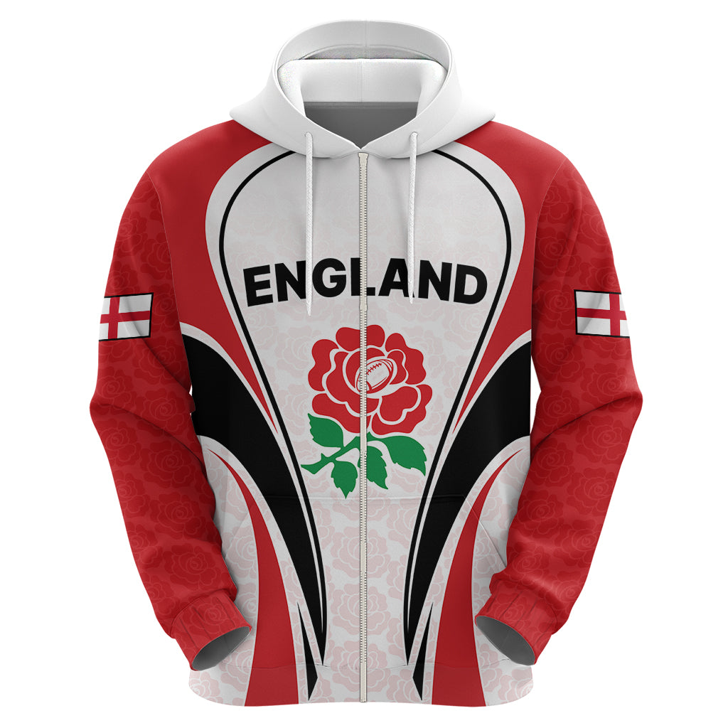 Custom England Rugby Hoodie Come On Red Rose Word Cup 2023 LT9