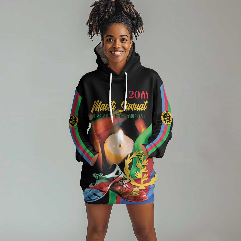 Personalized Afro-Eritrea Maelti Siwuat Hoodie Dress Shida Shoes Glory To Our Martyrs Eritrea LT9