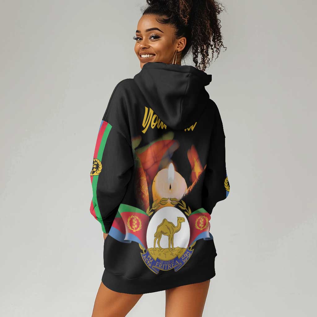 Personalized Afro-Eritrea Maelti Siwuat Hoodie Dress Shida Shoes Glory To Our Martyrs Eritrea LT9