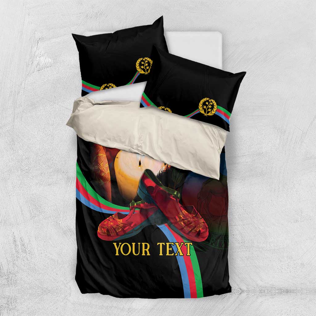 Personalized Afro-Eritrea Maelti Siwuat Bedding Set Candle Vigil Glory To Our Martyrs Eritrea LT9