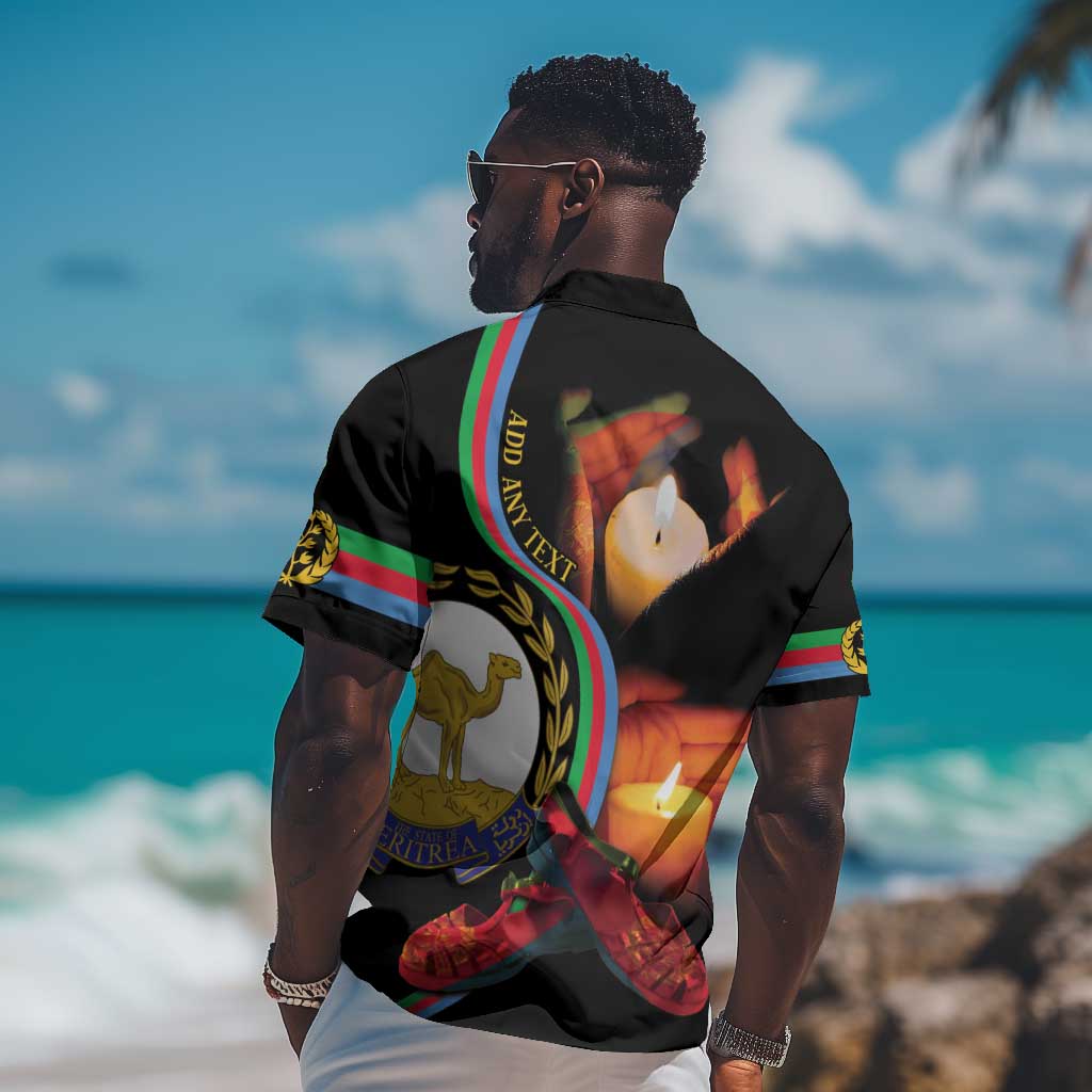 Personalized Afro-Eritrea Maelti Siwuat Hawaiian Shirt Candle Vigil Glory To Our Martyrs Eritrea LT9