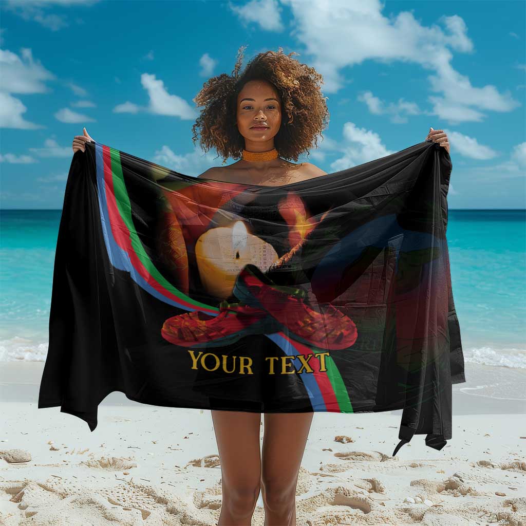 Personalized Afro-Eritrea Maelti Siwuat Sarong Candle Vigil Glory To Our Martyrs Eritrea LT9