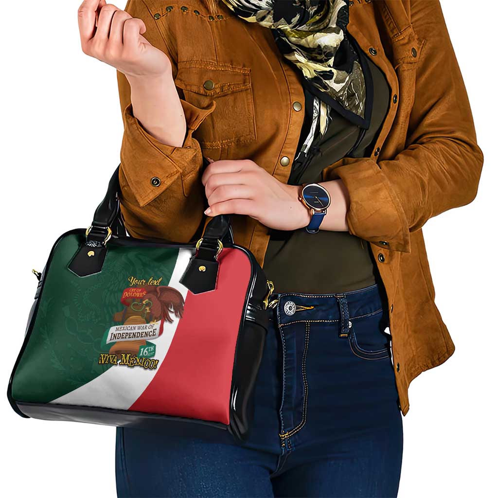 iViva Mexico Hidalgos Bell Personalized Shoulder Handbag Mexican Independence Day Fiesta LT9