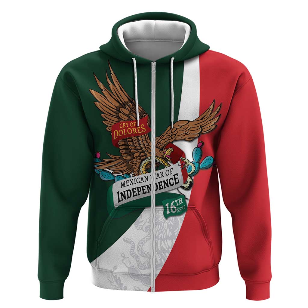 iViva Mexico Eagle Personalized Hoodie Mexican Independence Day Fiesta LT9