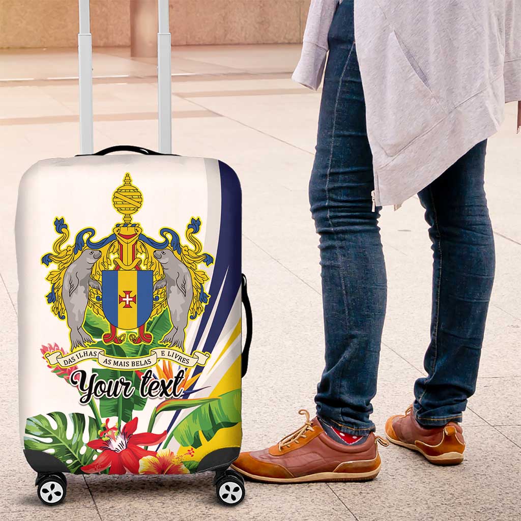 Madeira Pearl of the Atlantic Personalized Luggage Cover LT9