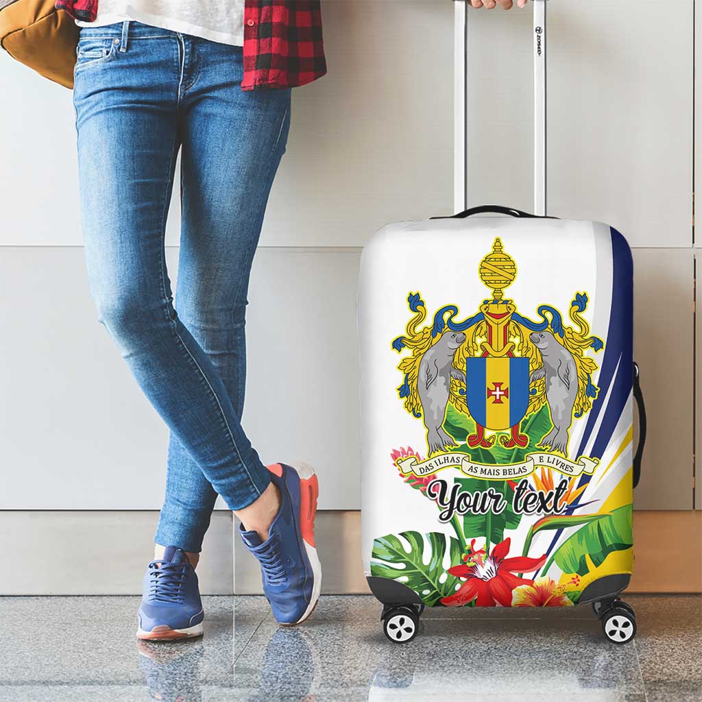 Madeira Pearl of the Atlantic Personalized Luggage Cover LT9