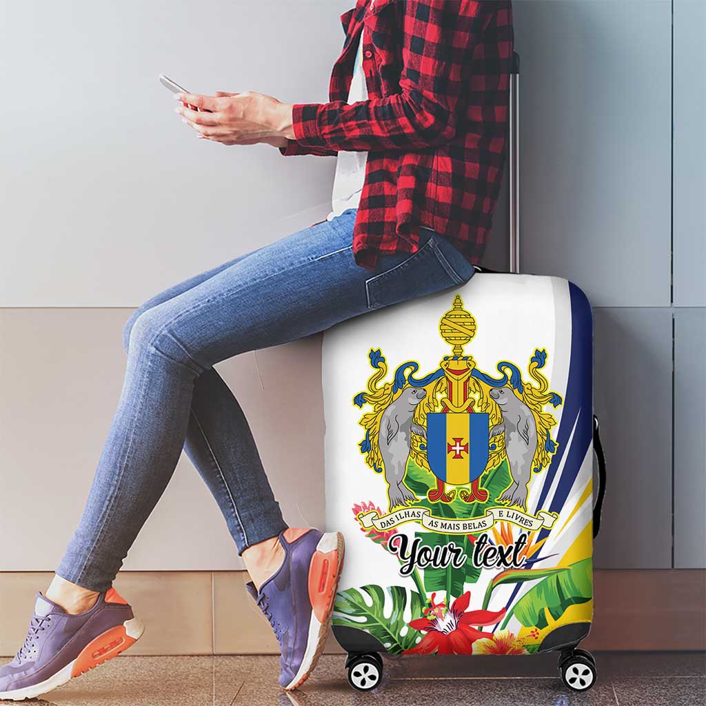 Madeira Pearl of the Atlantic Personalized Luggage Cover LT9