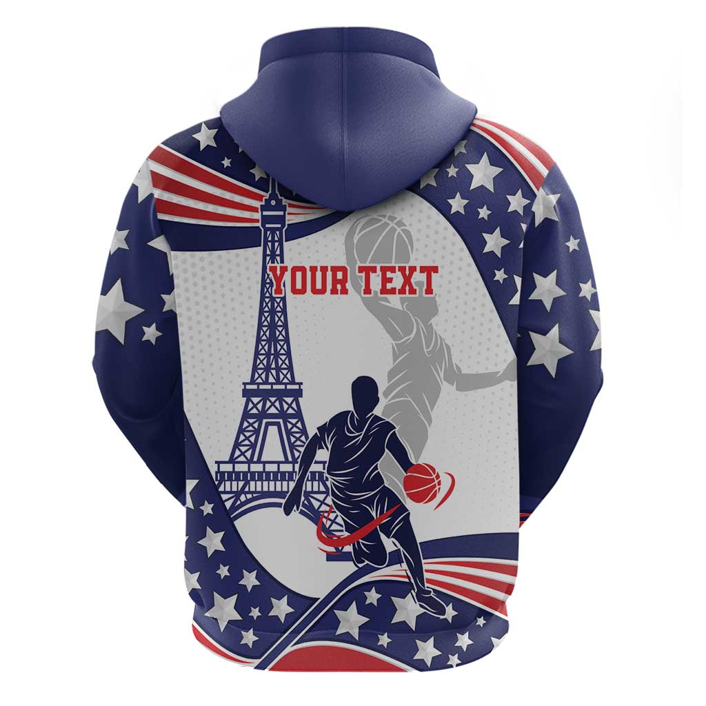 Personalized USA Basketball Hoodie One For All Summer Sport LT9