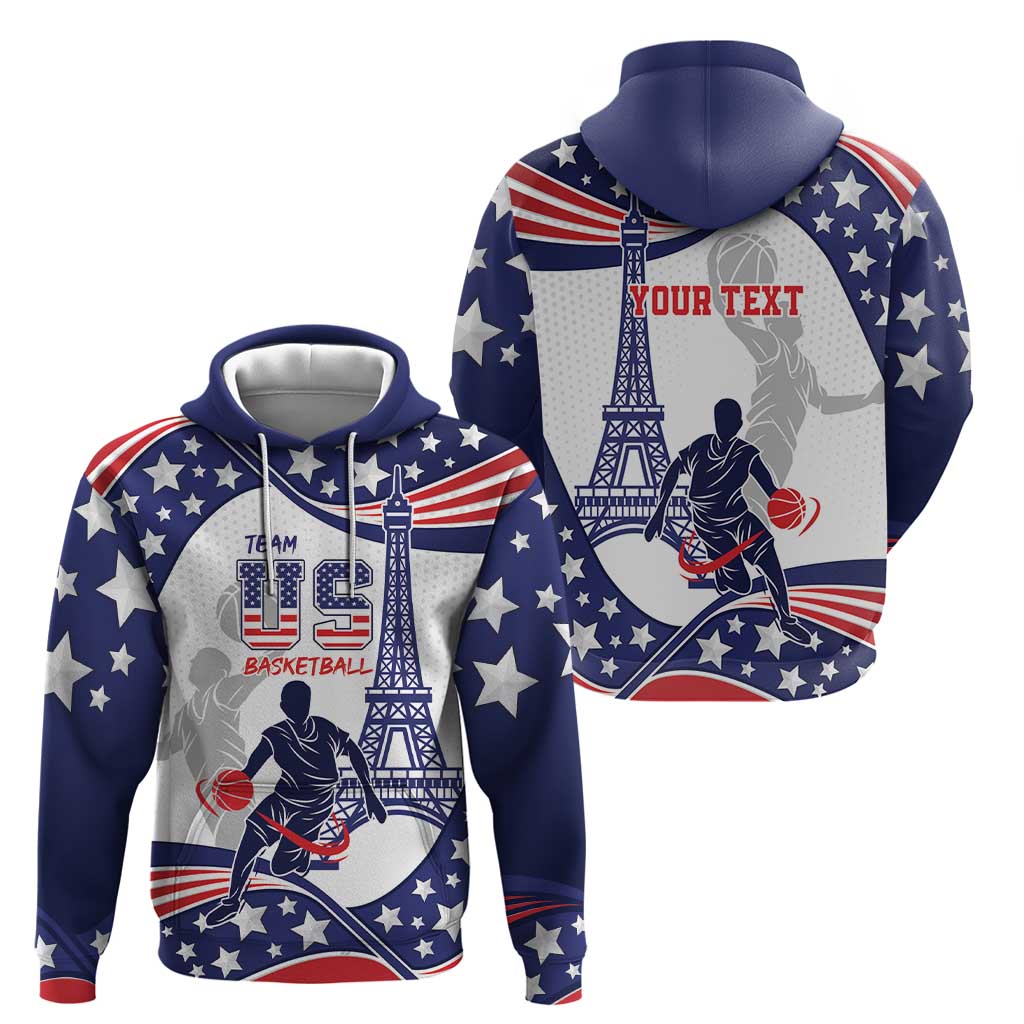 Personalized USA Basketball Hoodie One For All Summer Sport LT9