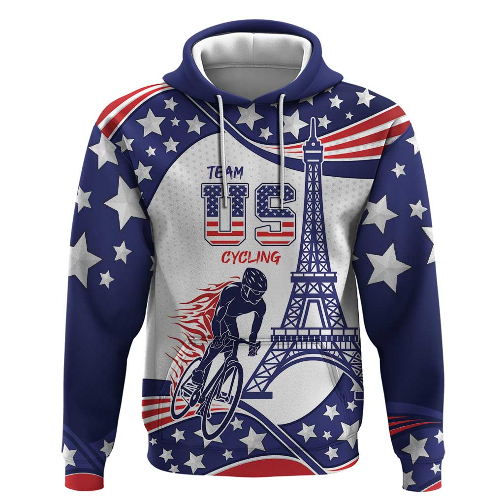 Personalized USA Cycling Hoodie One For All Summer Sport LT9