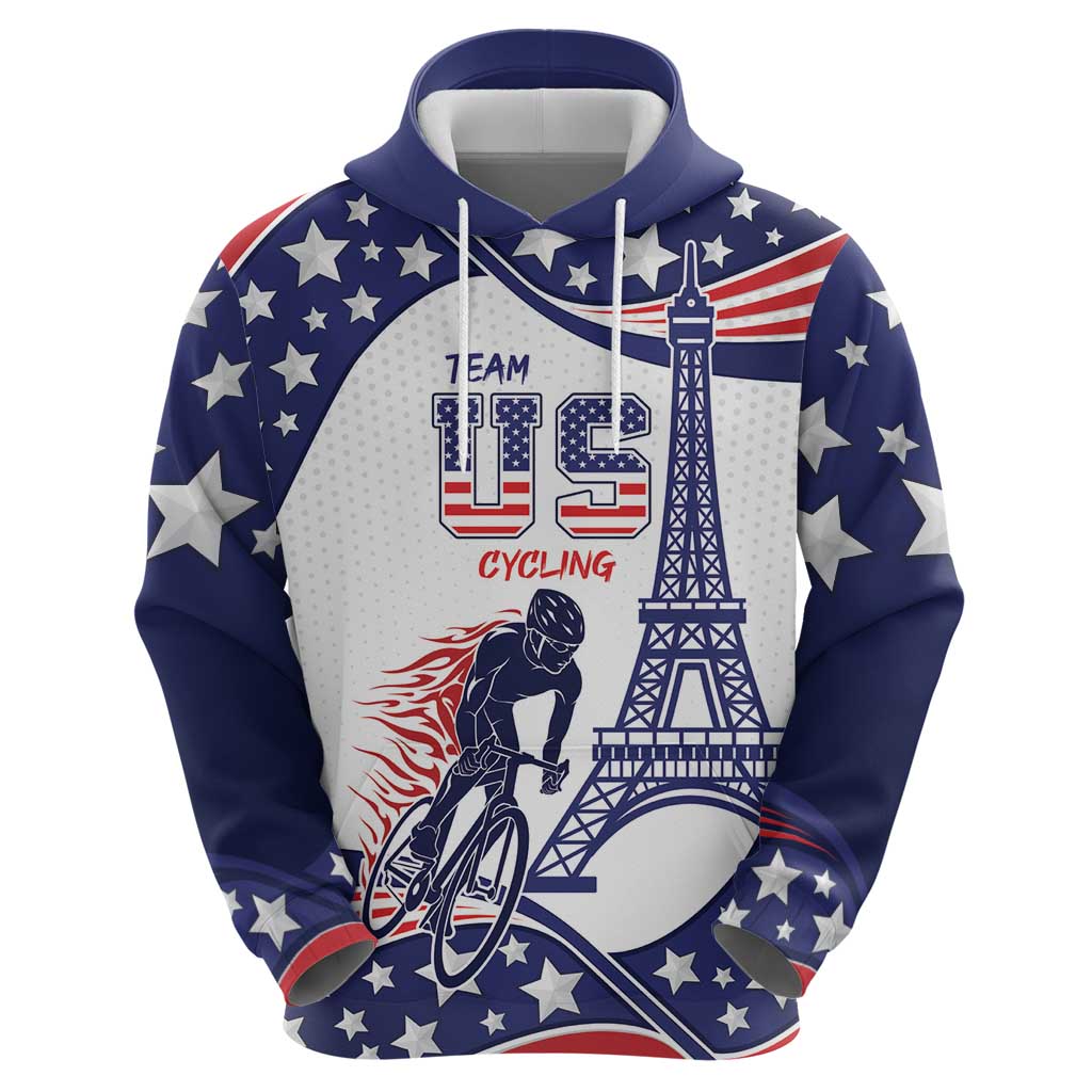 Personalized USA Cycling Hoodie One For All Summer Sport LT9