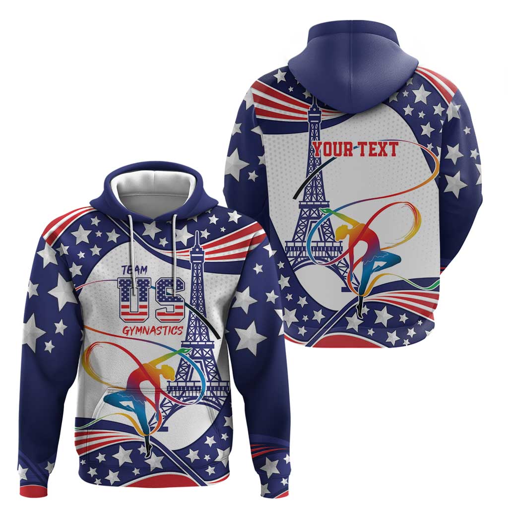 Personalized USA Gymnastics Hoodie One For All Summer Sport LT9
