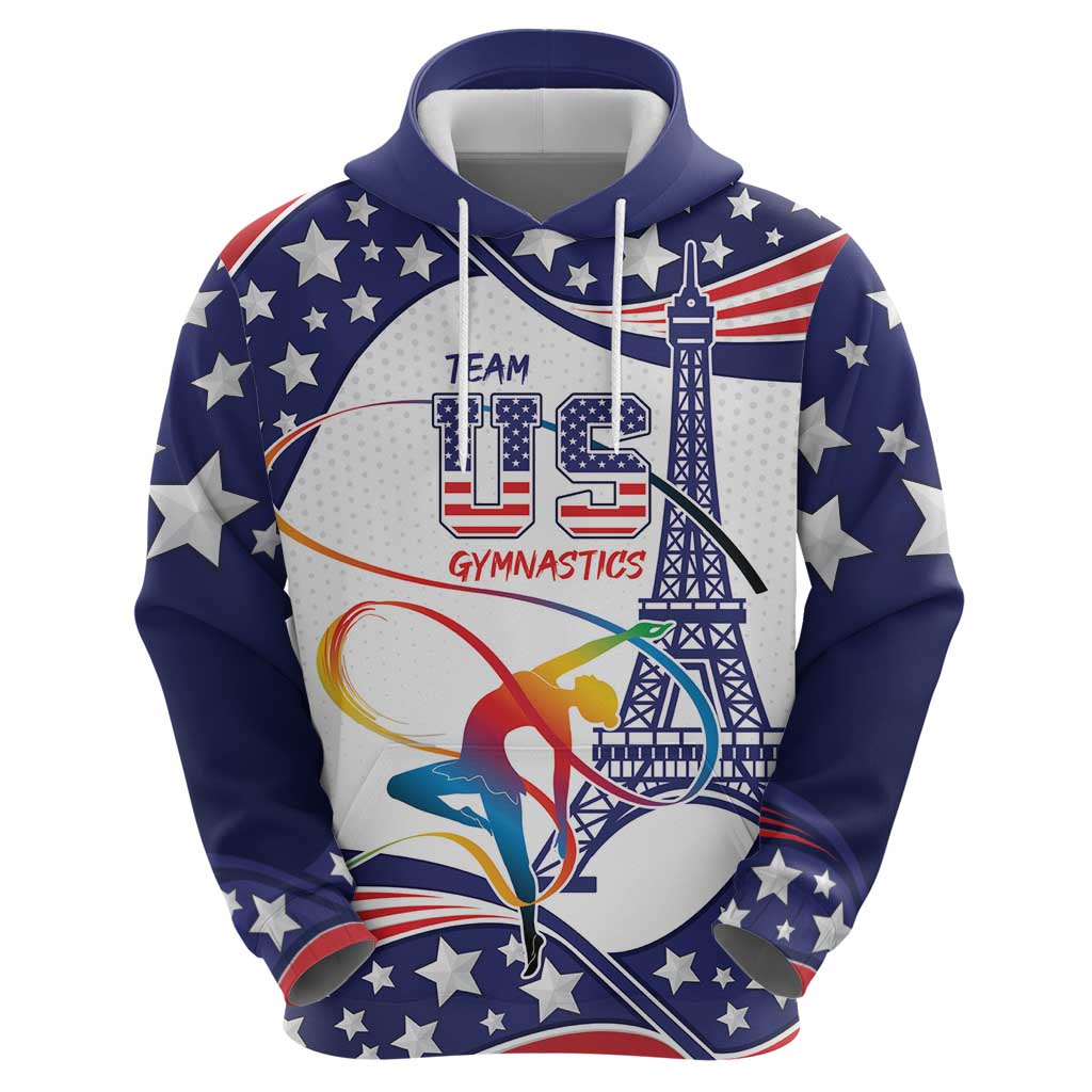 Personalized USA Gymnastics Hoodie One For All Summer Sport LT9