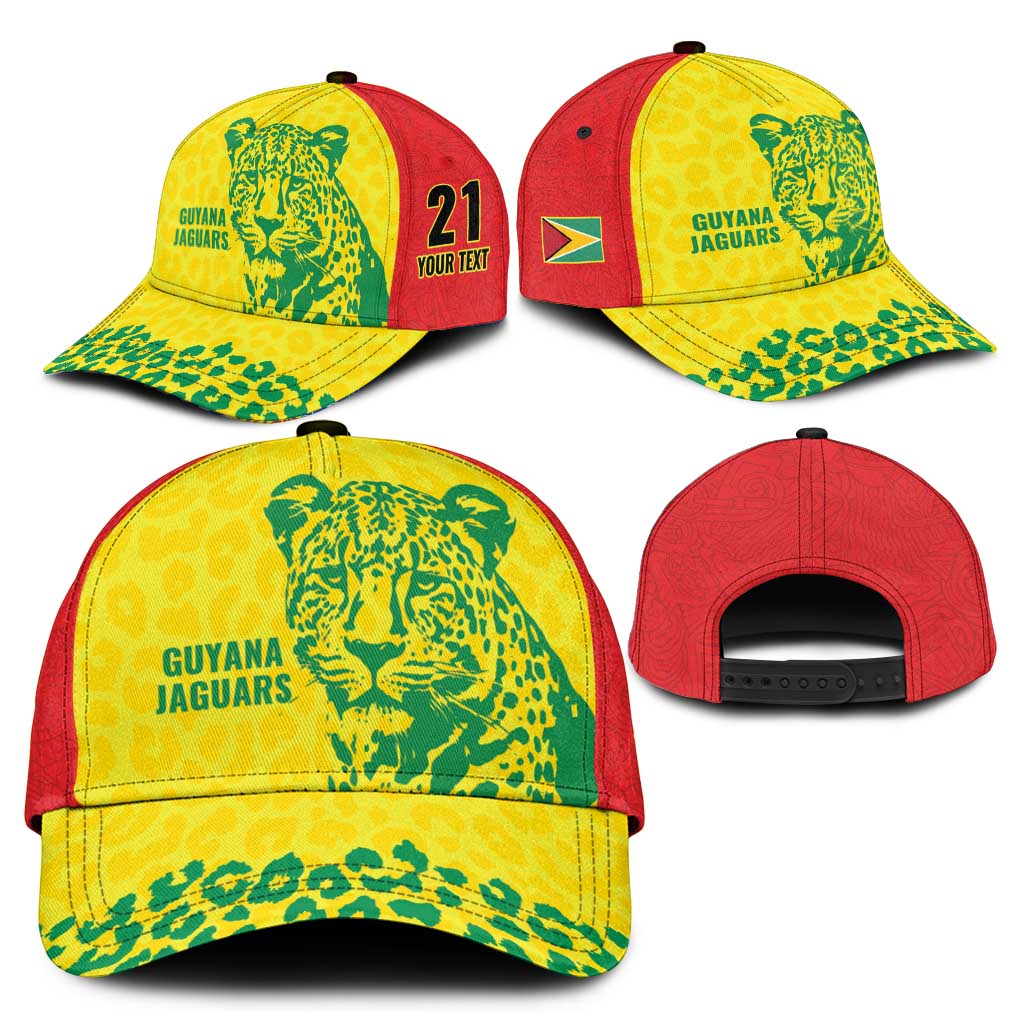Custom Guyana Golden Jaguars Classic Cap Heritage Flame Edition LT9