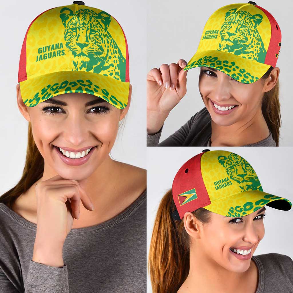 Custom Guyana Golden Jaguars Classic Cap Heritage Flame Edition LT9
