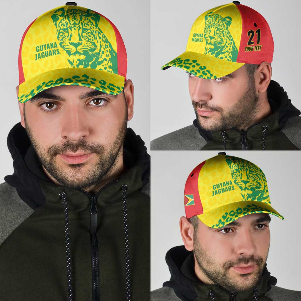 Custom Guyana Golden Jaguars Classic Cap Heritage Flame Edition LT9