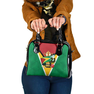 Custom Guyana Champions Reloaded 2025 Shoulder Handbag Caribbean Cricket Supporter Amazon Warriors LT9
