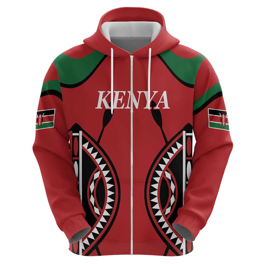 Custom Kenya Rugby Hoodie Summer Paris 2024 LT9