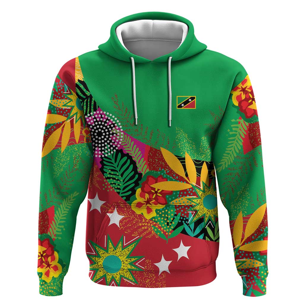 Custom Caribbean Cricket St Kitts and Nevis Hoodie Patriots Reign 2025 LT9