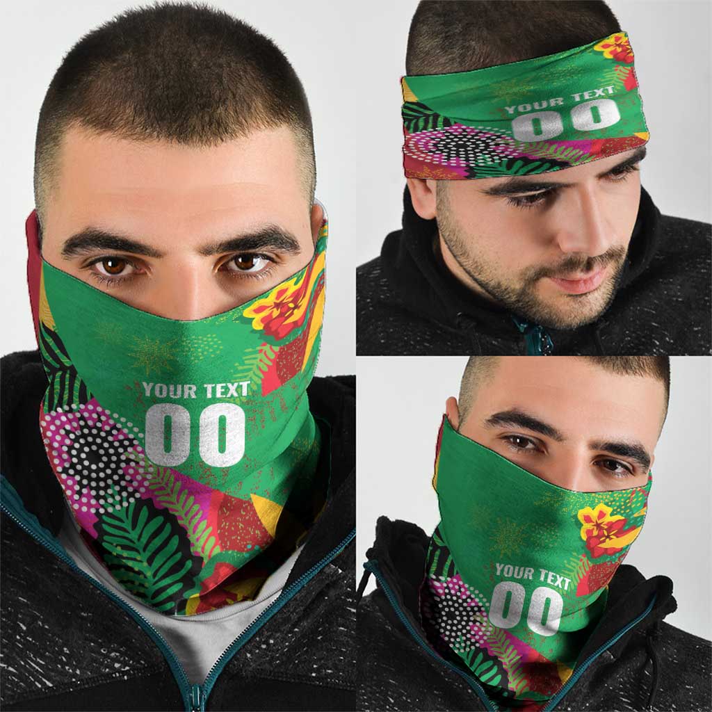 Custom Caribbean Cricket St Kitts and Nevis Neck Gaiter Patriots Reign 2025 LT9