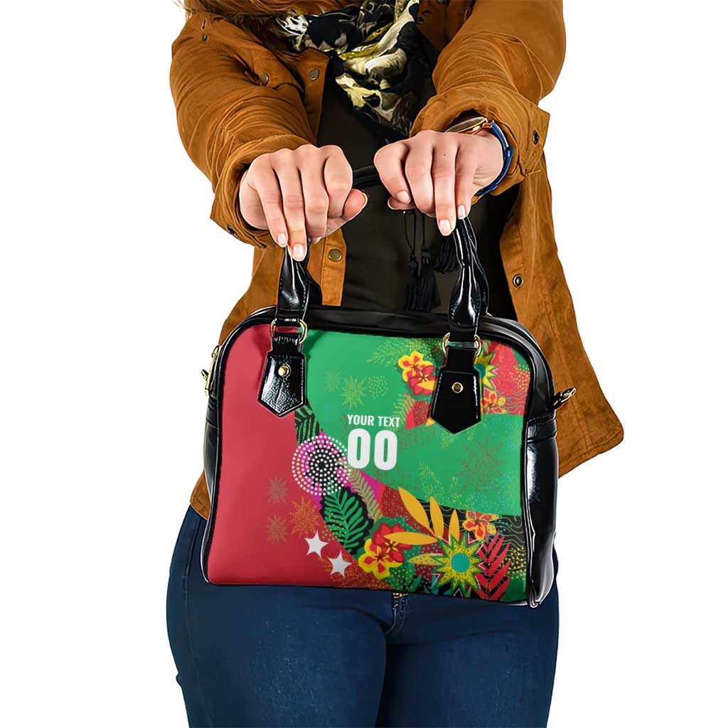 Custom Caribbean Cricket St Kitts and Nevis Shoulder Handbag Patriots Reign 2025 LT9