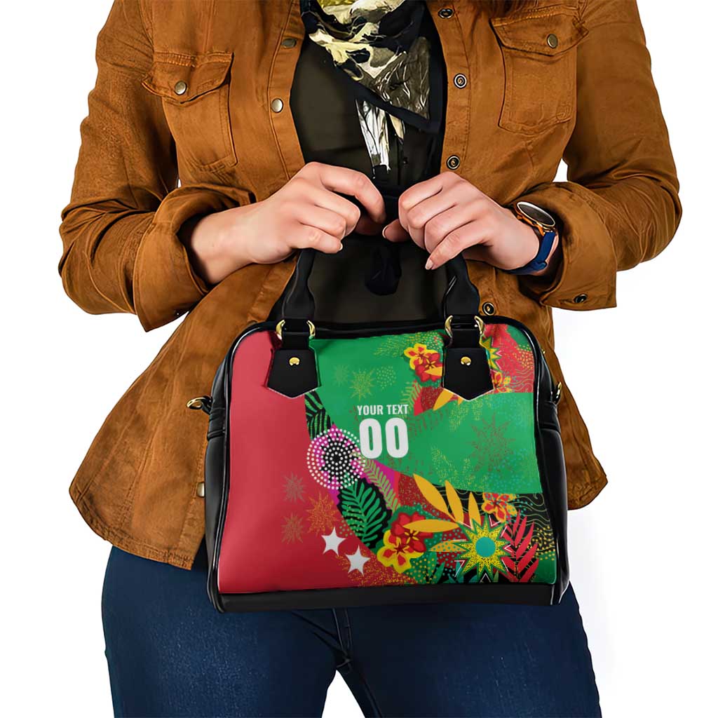 Custom Caribbean Cricket St Kitts and Nevis Shoulder Handbag Patriots Reign 2025 LT9
