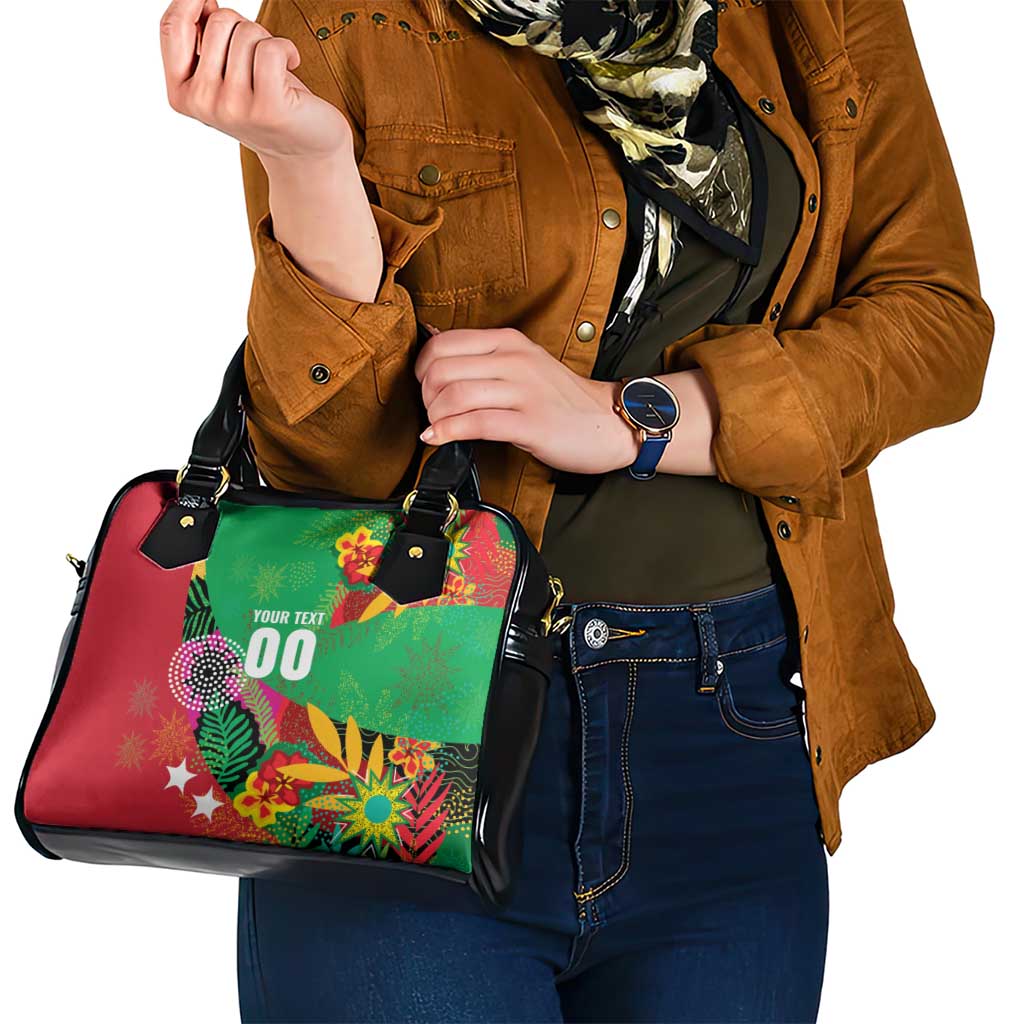Custom Caribbean Cricket St Kitts and Nevis Shoulder Handbag Patriots Reign 2025 LT9