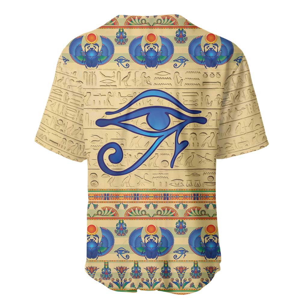 Ancient Egypt Scarab Beetle Baseball Jersey LT9