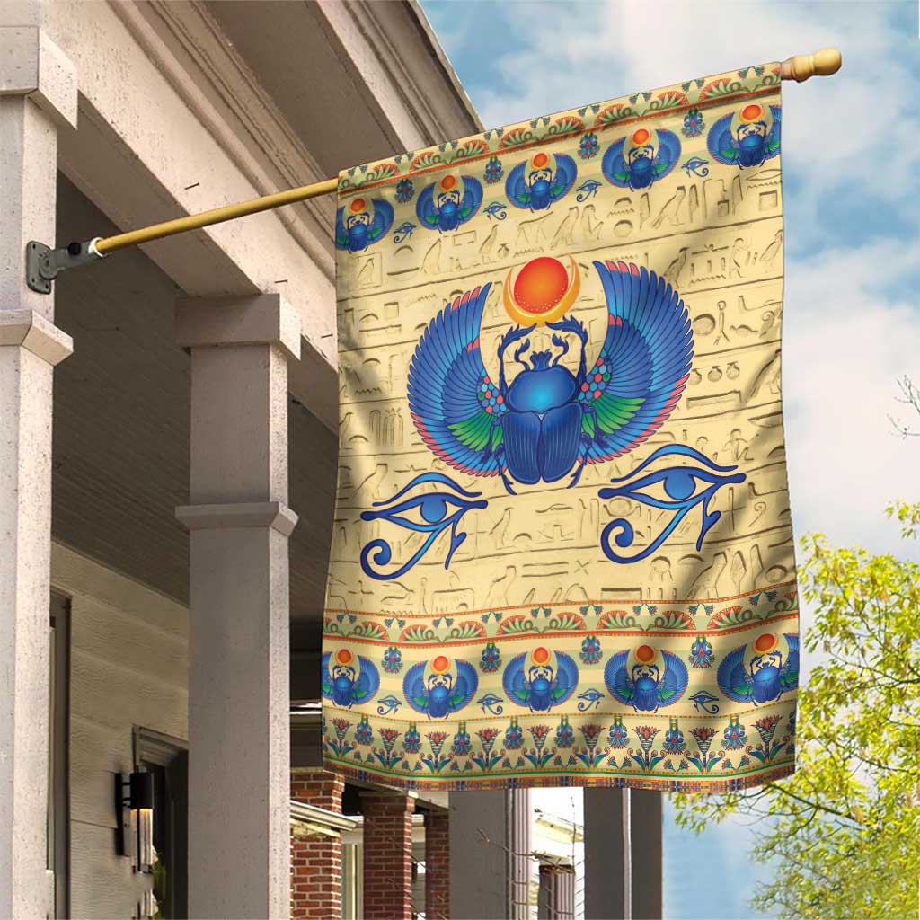 Ancient Egypt Scarab Beetle Garden Flag LT9