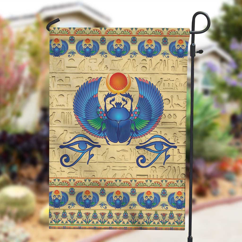 Ancient Egypt Scarab Beetle Garden Flag LT9