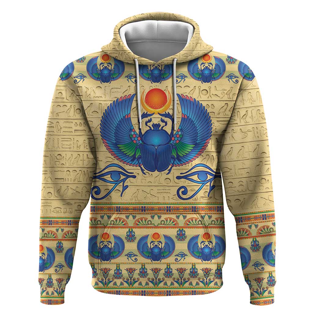 Ancient Egypt Scarab Beetle Hoodie LT9