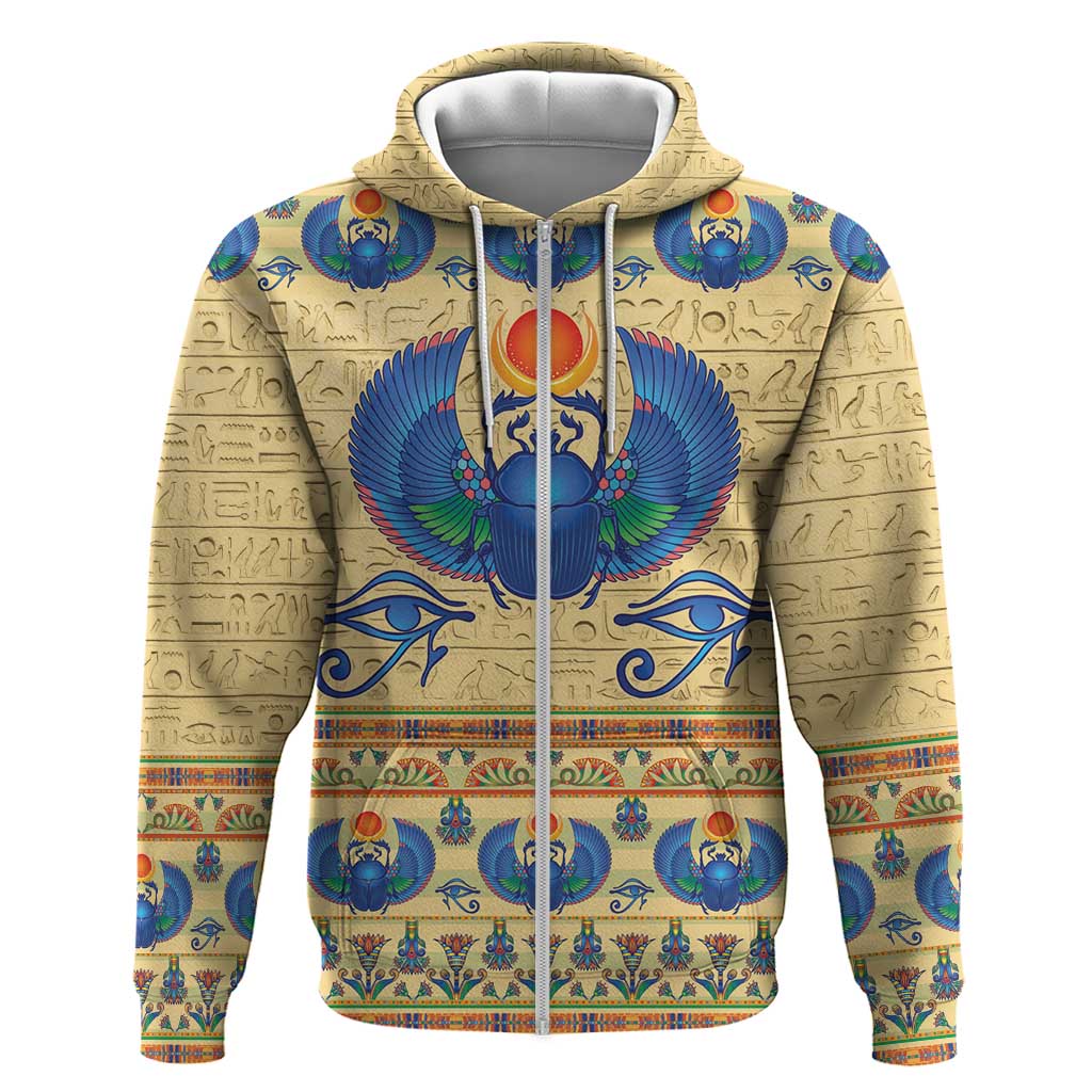 Ancient Egypt Scarab Beetle Hoodie LT9