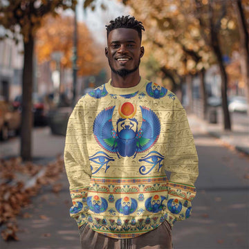 Ancient Egypt Scarab Beetle Sweatshirt LT9