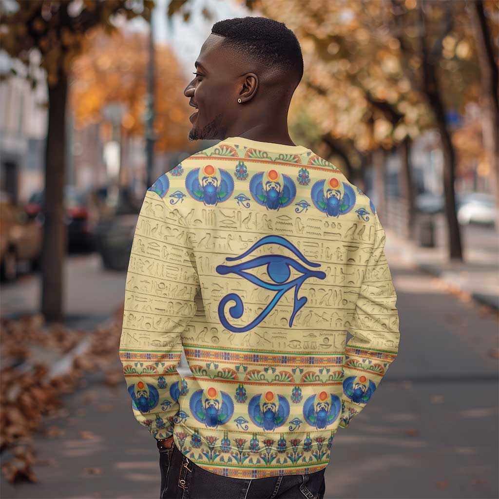 Ancient Egypt Scarab Beetle Sweatshirt LT9