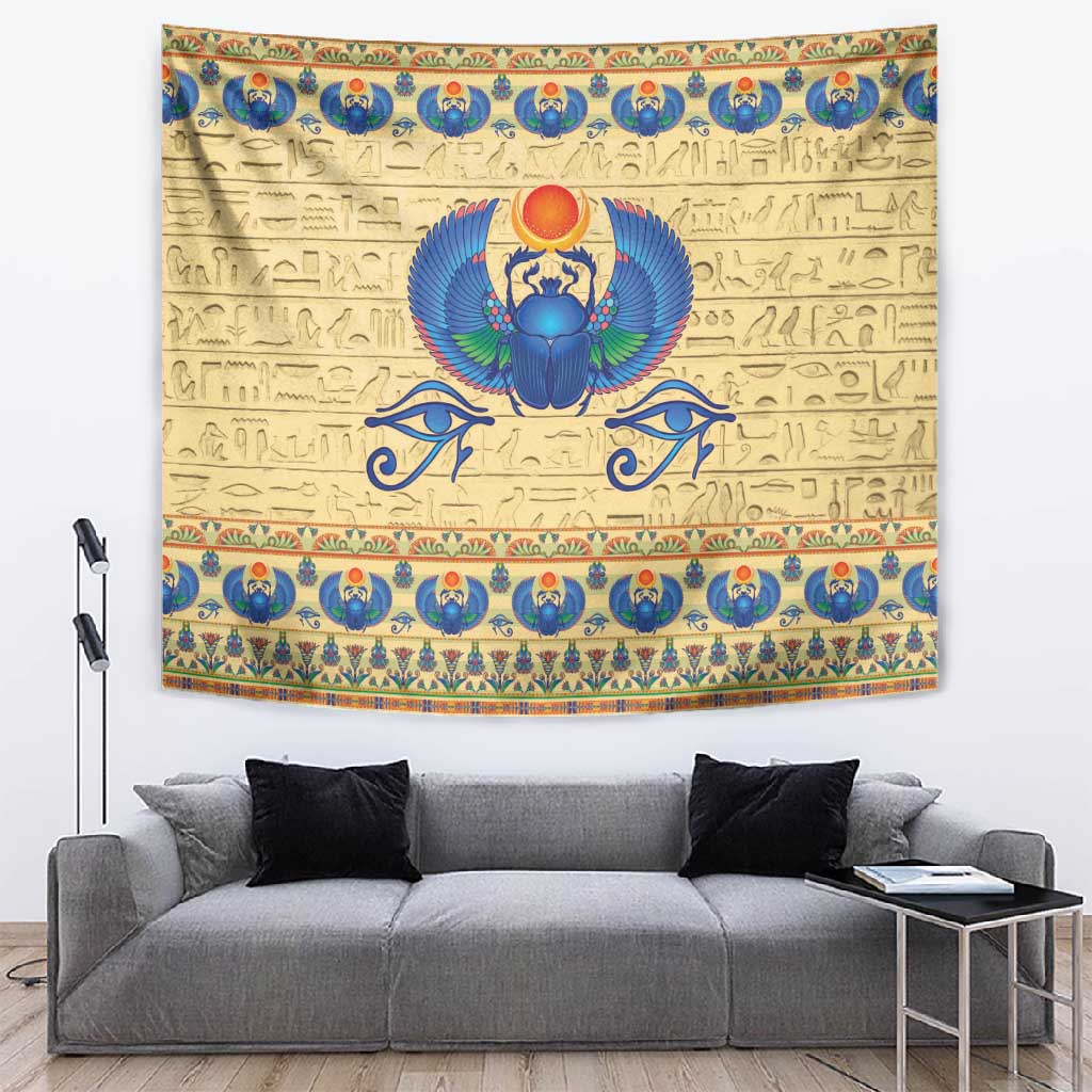 Ancient Egypt Scarab Beetle Tapestry LT9