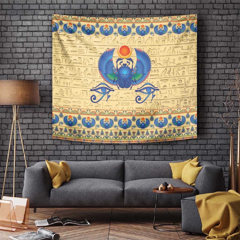 Ancient Egypt Scarab Beetle Tapestry LT9