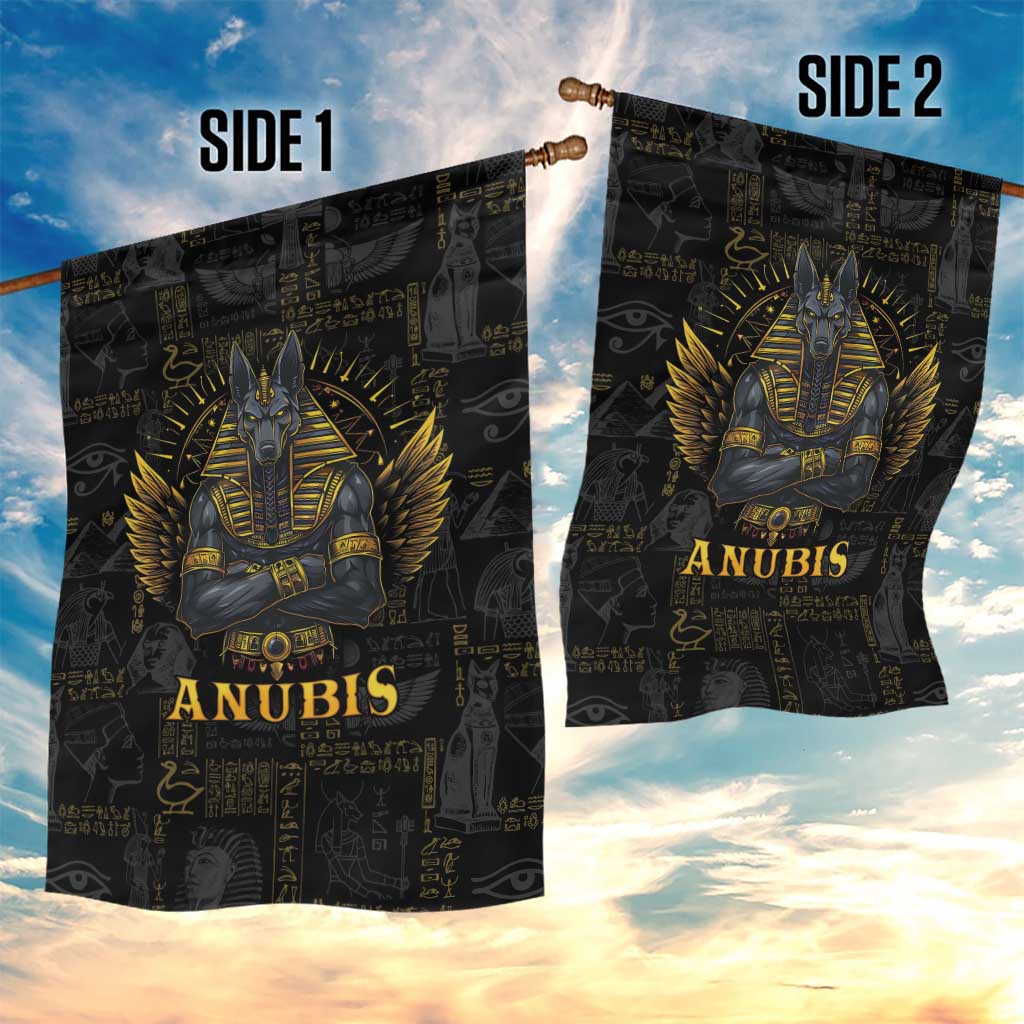 Anubis Egyptian God of Death Garden Flag LT9