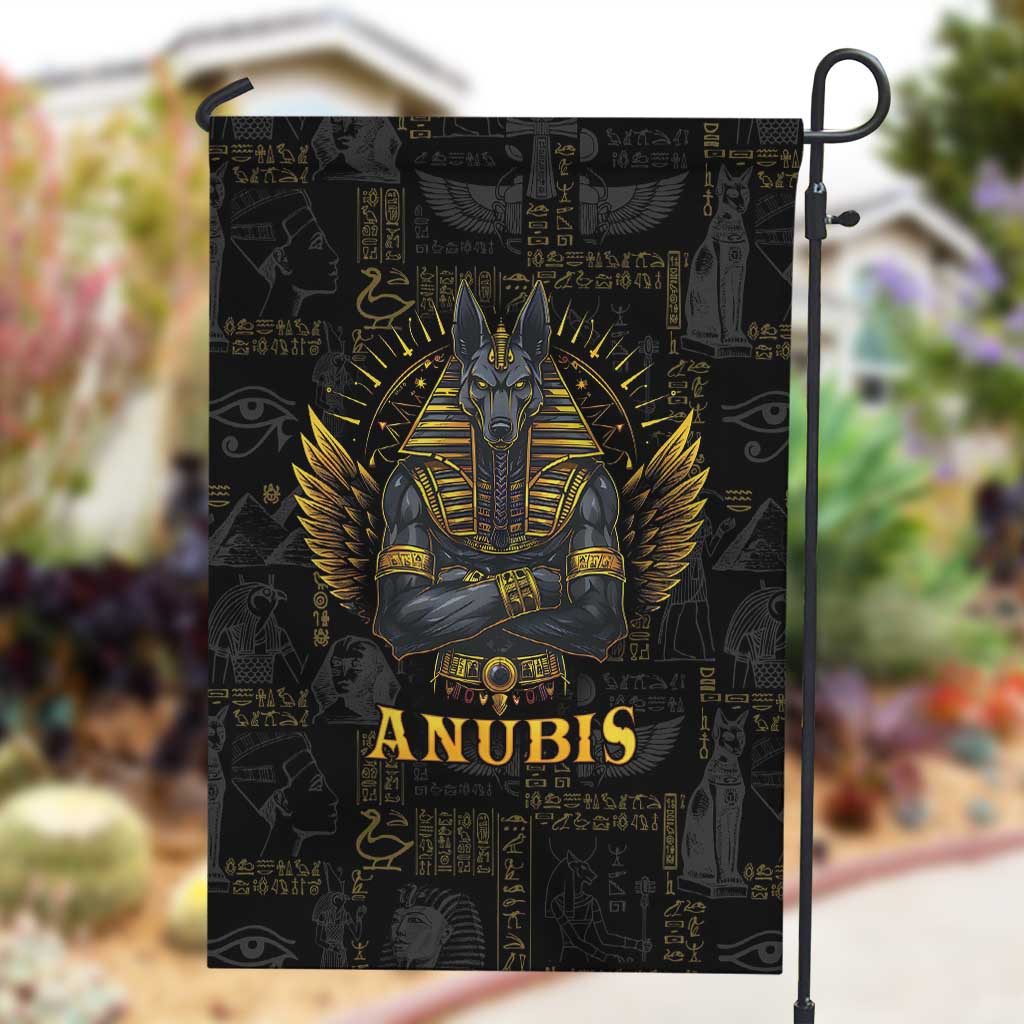 Anubis Egyptian God of Death Garden Flag LT9