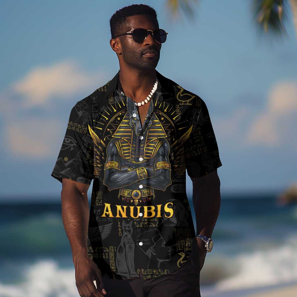 Anubis Egyptian God of Death Hawaiian Shirt LT9