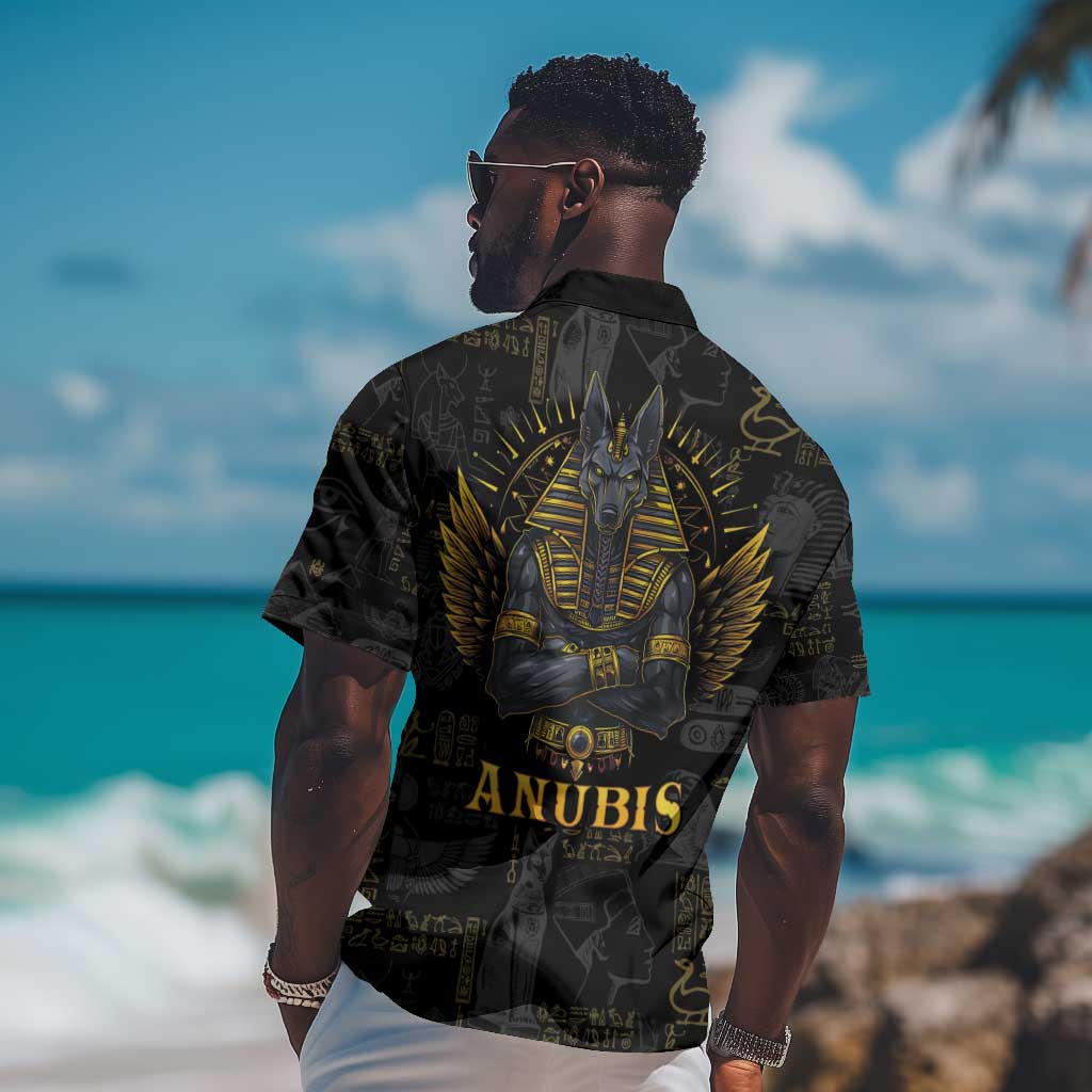 Anubis Egyptian God of Death Hawaiian Shirt LT9