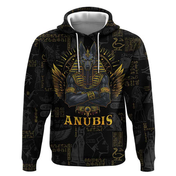 Anubis Egyptian God of Death Hoodie LT9
