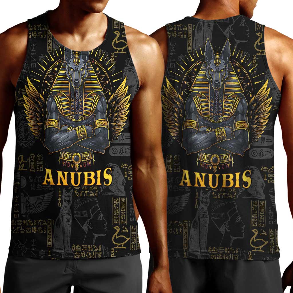 Anubis Egyptian God of Death Men Tank Top LT9