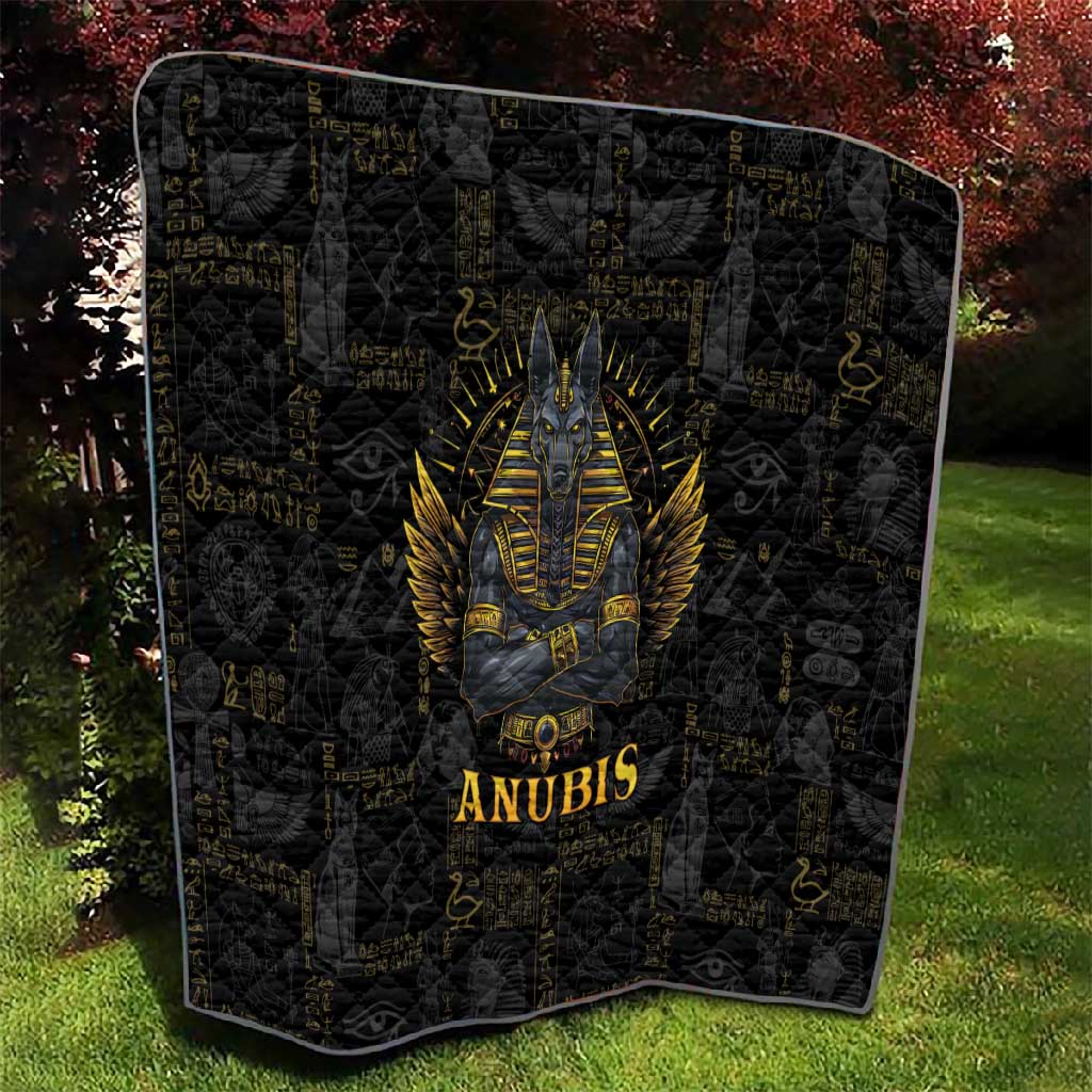 Anubis Egyptian God of Death Quilt LT9
