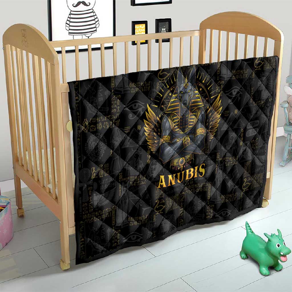 Anubis Egyptian God of Death Quilt LT9