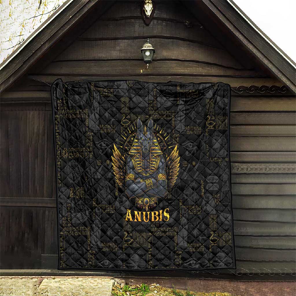 Anubis Egyptian God of Death Quilt LT9